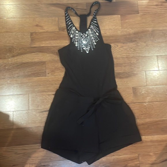 BCBGMaxAzria Pants - BCBG romper 🖤🖤